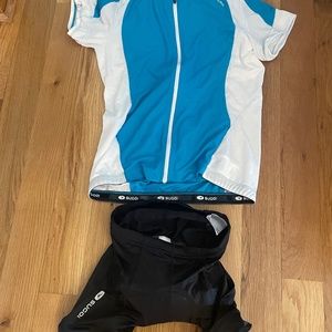 Sugoi Women's Cycling Bike RPM Shorts and Jersey Set